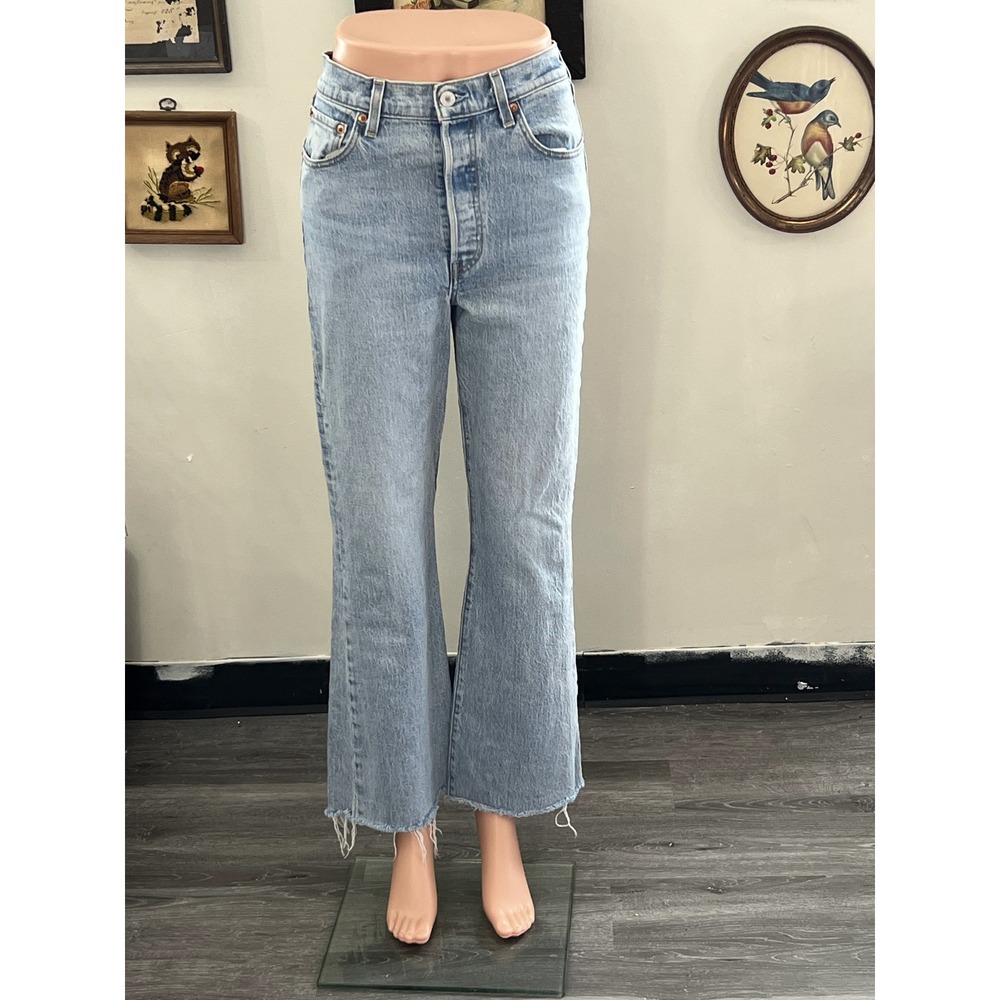 Levi's Premium Ribcage Flare Jeans Size 26